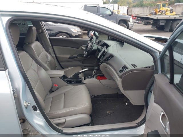46187978 :رقم المزاد ، 19XFB2F91CE335558 vin ، 2012 Honda Civic Sdn Ex-l مزاد بيع