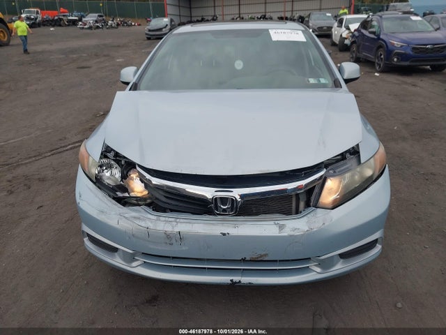 46187978 :رقم المزاد ، 19XFB2F91CE335558 vin ، 2012 Honda Civic Sdn Ex-l مزاد بيع