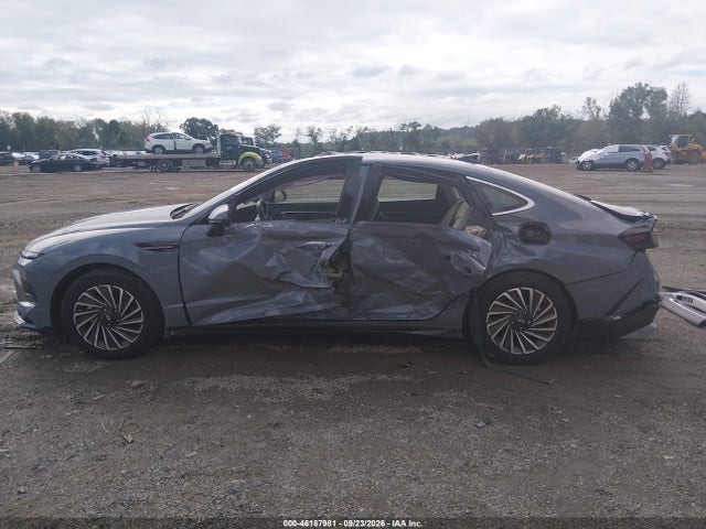 46187981 :رقم المزاد ، KMHL34JJ2SA123634 vin ، 2025 Hyundai Sonata Hybrid Sel مزاد بيع