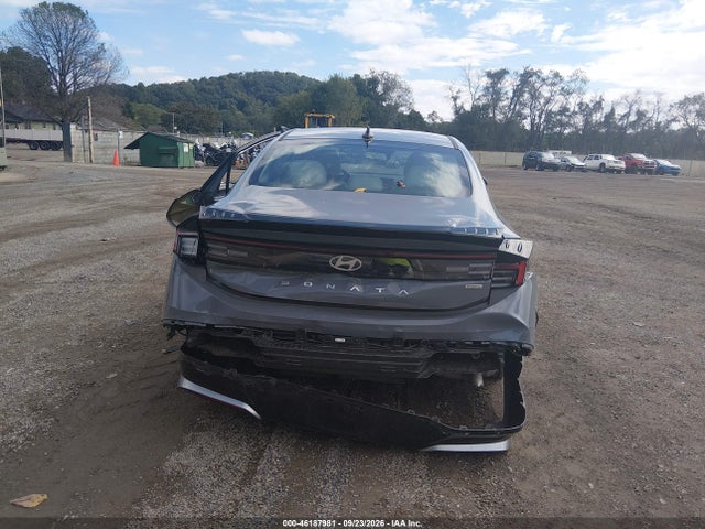 46187981 :رقم المزاد ، KMHL34JJ2SA123634 vin ، 2025 Hyundai Sonata Hybrid Sel مزاد بيع