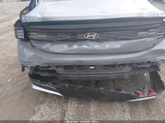 46187981 :رقم المزاد ، KMHL34JJ2SA123634 vin ، 2025 Hyundai Sonata Hybrid Sel مزاد بيع