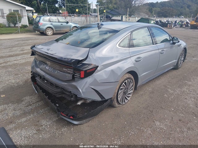 46187981 :رقم المزاد ، KMHL34JJ2SA123634 vin ، 2025 Hyundai Sonata Hybrid Sel مزاد بيع