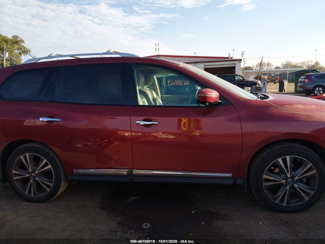 Продаж на аукціоні авто 2017 Nissan Pathfinder Platinum, vin: 5N1DR2MM2HC602243, номер лоту: 46188019