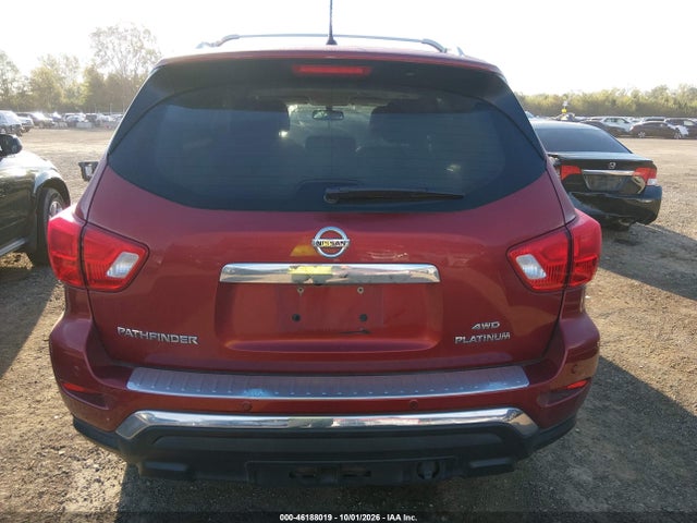 Продаж на аукціоні авто 2017 Nissan Pathfinder Platinum, vin: 5N1DR2MM2HC602243, номер лоту: 46188019