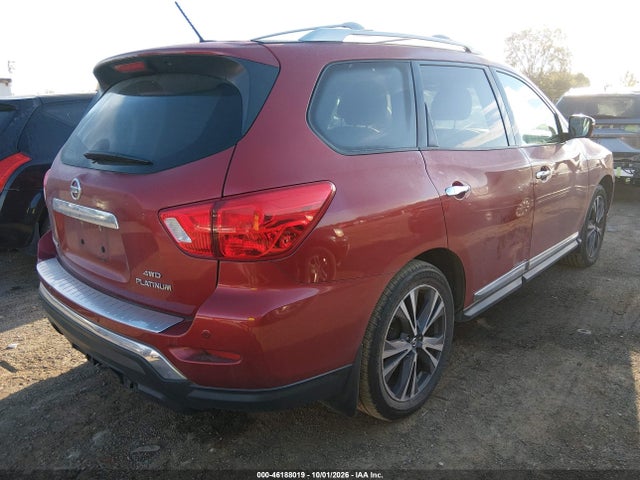 Продаж на аукціоні авто 2017 Nissan Pathfinder Platinum, vin: 5N1DR2MM2HC602243, номер лоту: 46188019