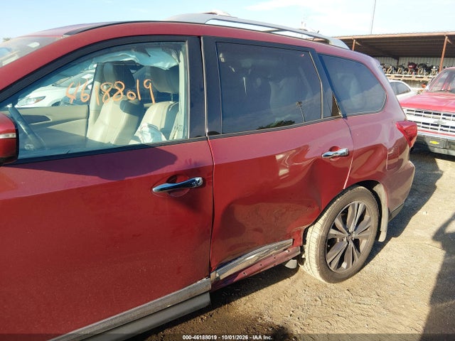 Продаж на аукціоні авто 2017 Nissan Pathfinder Platinum, vin: 5N1DR2MM2HC602243, номер лоту: 46188019