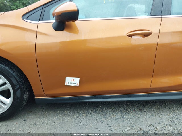 2017 Chevrolet Cruze Lt Auto მანქანა იყიდება აუქციონზე, vin: 3G1BE6SM0HS541477, აუქციონის ნომერი: 46188042