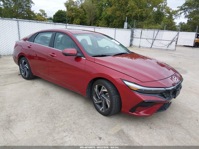 Продажа на аукционе авто 2024 Hyundai Elantra Limited, vin: KMHLP4DG1RU817180, номер лота: 46188078