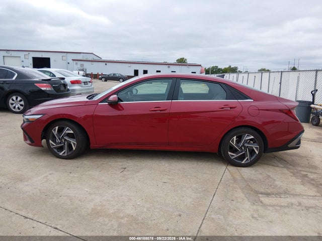 2024 Hyundai Elantra Limited მანქანა იყიდება აუქციონზე, vin: KMHLP4DG1RU817180, აუქციონის ნომერი: 46188078