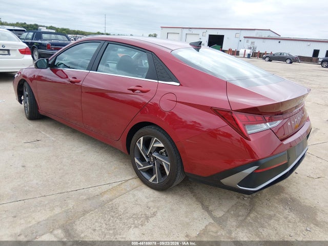 2024 Hyundai Elantra Limited მანქანა იყიდება აუქციონზე, vin: KMHLP4DG1RU817180, აუქციონის ნომერი: 46188078