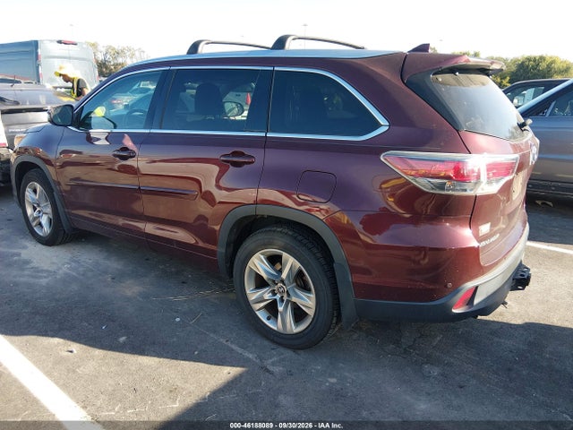Продаж на аукціоні авто 2016 Toyota Highlander Hybrid Limited Platinum, vin: 5TDDCRFH2GS014161, номер лоту: 46188089
