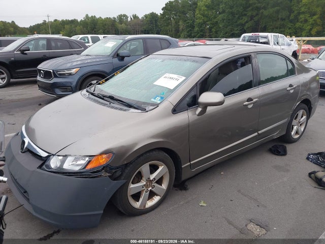 46188191 :رقم المزاد ، 2HGFA16848H330503 vin ، 2008 Honda Civic Ex مزاد بيع
