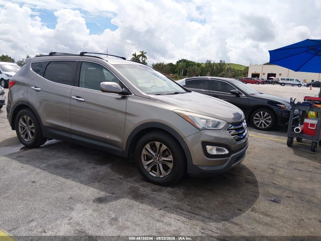2013 Hyundai Santa Fe Sport მანქანა იყიდება აუქციონზე, vin: 5XYZU3LB4DG093180, აუქციონის ნომერი: 46188246