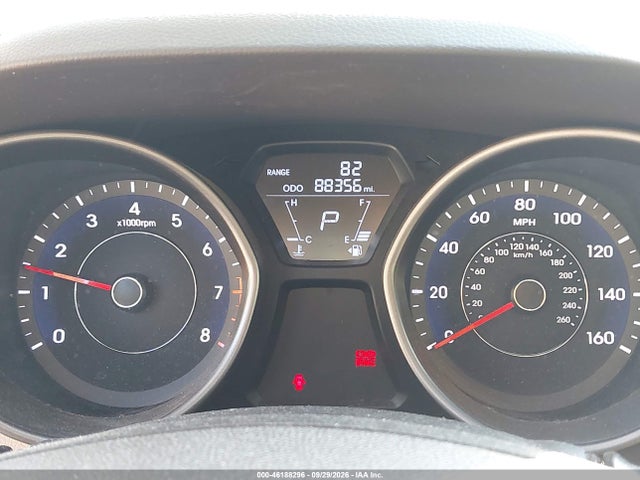 2013 Hyundai Elantra Gls მანქანა იყიდება აუქციონზე, vin: 5NPDH4AE2DH285885, აუქციონის ნომერი: 46188296