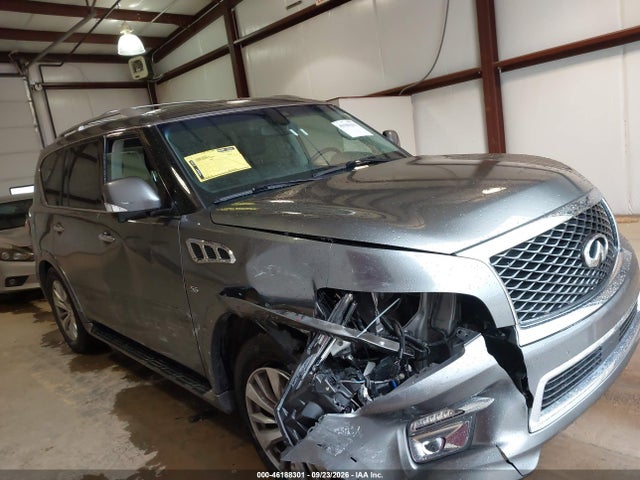 2017 Infiniti Qx80 მანქანა იყიდება აუქციონზე, vin: JN8AZ2NE2H9156692, აუქციონის ნომერი: 46188301