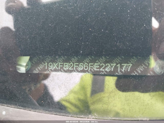 Aukcja sprzedaży 2015 Honda Civic Lx, vin: 19XFB2F56FE227177, numer aukcji: 46188349