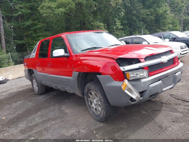 46188451 :رقم المزاد ، 3GNEK13T22G245982 vin ، 2002 Chevrolet Avalanche 1500 مزاد بيع