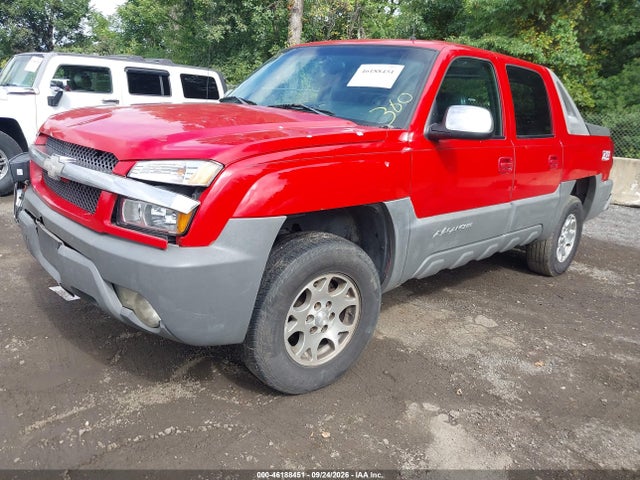 Aukcja sprzedaży 2002 Chevrolet Avalanche 1500, vin: 3GNEK13T22G245982, numer aukcji: 46188451