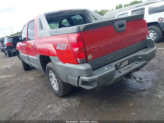 Aukcja sprzedaży 2002 Chevrolet Avalanche 1500, vin: 3GNEK13T22G245982, numer aukcji: 46188451