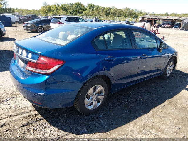 2013 Honda Civic Lx მანქანა იყიდება აუქციონზე, vin: 2HGFB2F54DH577331, აუქციონის ნომერი: 46188533