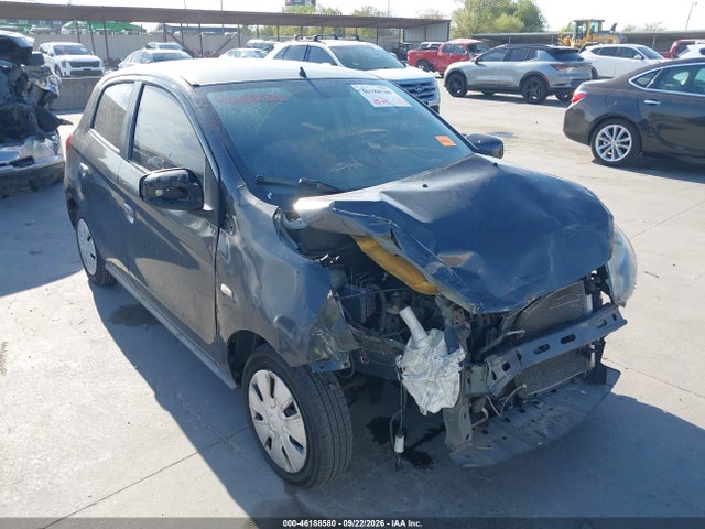 2014 Mitsubishi Mirage De მანქანა იყიდება აუქციონზე, vin: ML32A3HJ5EH009387, აუქციონის ნომერი: 46188580
