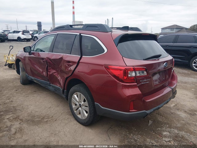 Aukcja sprzedaży 2016 Subaru Outback 2.5i Premium, vin: 4S4BSACC5G3336827, numer aukcji: 46188585