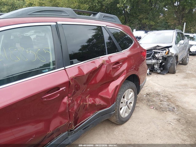 Aukcja sprzedaży 2016 Subaru Outback 2.5i Premium, vin: 4S4BSACC5G3336827, numer aukcji: 46188585