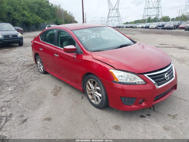 2013 Nissan Sentra Sr მანქანა იყიდება აუქციონზე, vin: 3N1AB7APXDL621003, აუქციონის ნომერი: 46188605