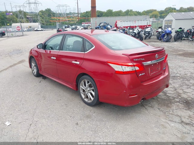 2013 Nissan Sentra Sr მანქანა იყიდება აუქციონზე, vin: 3N1AB7APXDL621003, აუქციონის ნომერი: 46188605