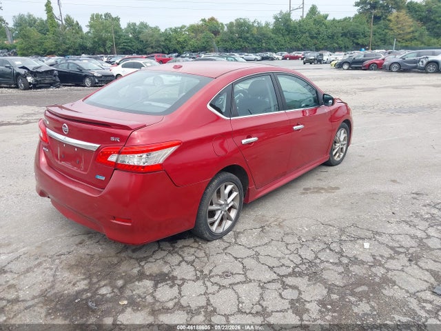 2013 Nissan Sentra Sr მანქანა იყიდება აუქციონზე, vin: 3N1AB7APXDL621003, აუქციონის ნომერი: 46188605
