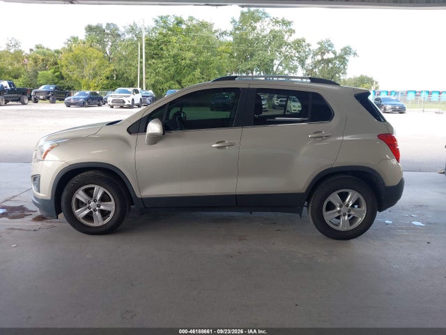 46188661 :رقم المزاد ، 3GNCJLSB1GL122106 vin ، 2016 Chevrolet Trax Lt مزاد بيع