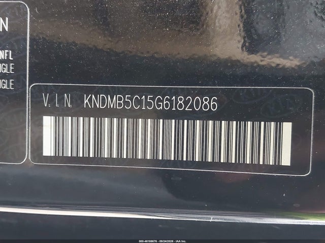 Продаж на аукціоні авто 2016 Kia Sedona Lx, vin: KNDMB5C15G6182086, номер лоту: 46188676