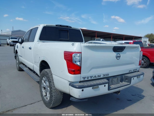 46188695 :رقم المزاد ، 1N6AA1F40JN513784 vin ، 2018 Nissan Titan Xd Sv Gas مزاد بيع