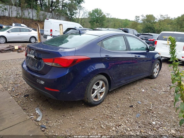 Aukcja sprzedaży 2014 Hyundai Elantra Se, vin: 5NPDH4AE2EH456278, numer aukcji: 46188733
