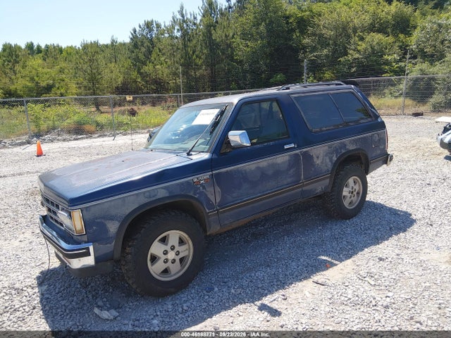 1989 Chevrolet Blazer S10 მანქანა იყიდება აუქციონზე, vin: 1GNCT18Z8K8249655, აუქციონის ნომერი: 46188771