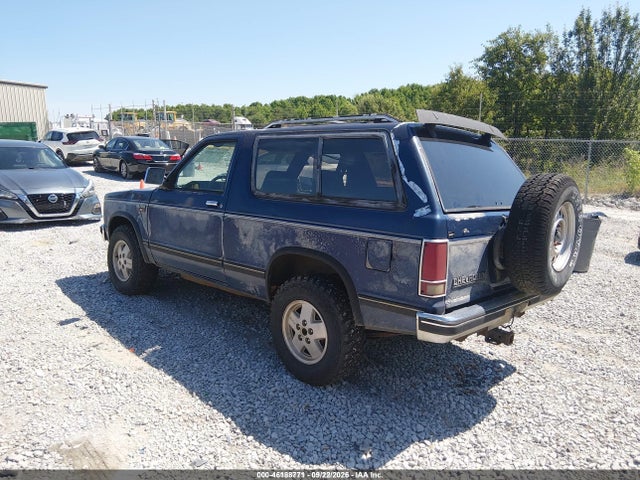 1989 Chevrolet Blazer S10 მანქანა იყიდება აუქციონზე, vin: 1GNCT18Z8K8249655, აუქციონის ნომერი: 46188771
