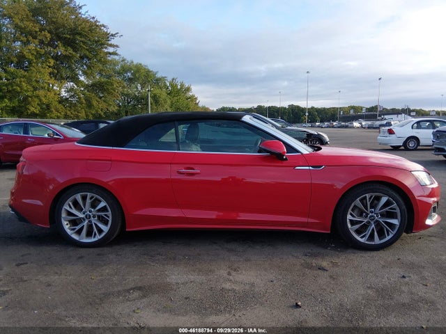 Продажа на аукционе авто 2022 Audi A5 Cabriolet Premium, vin: WAU2AGF54NN000463, номер лота: 46188794