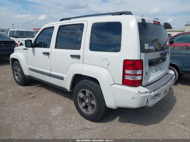 46188805 :رقم المزاد ، 1J8GP28K08W137663 vin ، 2008 Jeep Liberty Sport مزاد بيع