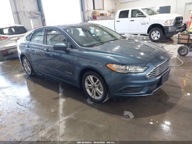 Продажа на аукционе авто 2018 Ford Fusion Hybrid S, vin: 3FA6P0UU5JR273753, номер лота: 46188834