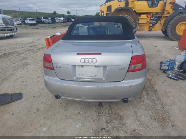 Продажа на аукционе авто 2005 Audi A4 1.8t, vin: WAUAC48H75K000891, номер лота: 46188957