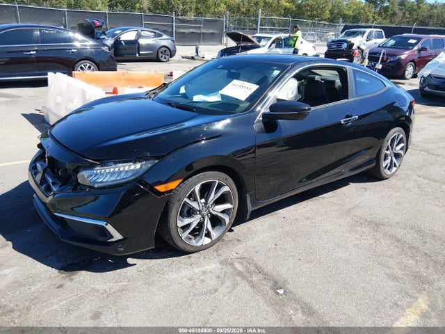 46188980 :رقم المزاد ، 2HGFC3B90LH353337 vin ، 2020 Honda Civic Touring مزاد بيع
