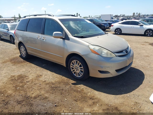2008 Toyota Sienna Xle მანქანა იყიდება აუქციონზე, vin: 5TDZK22C88S107682, აუქციონის ნომერი: 46189037