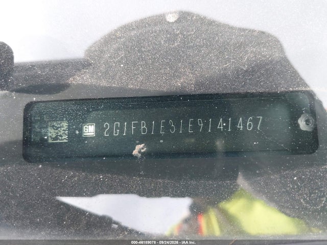 46189078 :رقم المزاد ، 2G1FB1E31E9141467 vin ، 2014 Chevrolet Camaro 1lt مزاد بيع