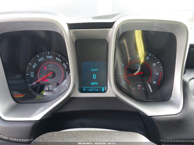 46189078 :رقم المزاد ، 2G1FB1E31E9141467 vin ، 2014 Chevrolet Camaro 1lt مزاد بيع