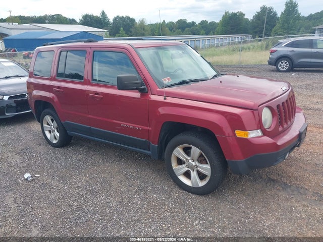 2012 Jeep Patriot Latitude მანქანა იყიდება აუქციონზე, vin: 1C4NJRFB4CD567101, აუქციონის ნომერი: 46189221