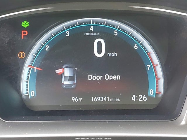46189231 :رقم المزاد ، 19XFC1F92GE023715 vin ، 2016 Honda Civic Touring مزاد بيع