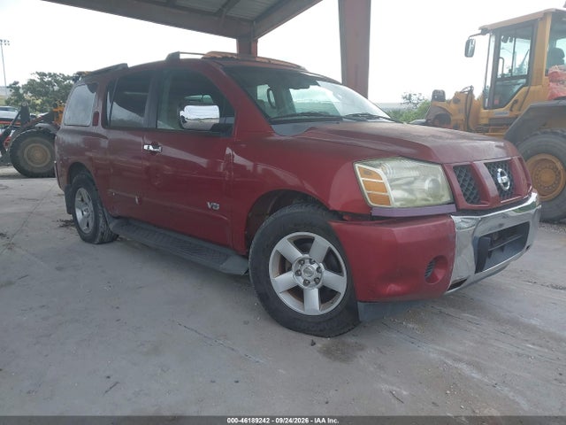 Auction sale of the 2006 Nissan Armada Se, vin: 5N1AA08A86N728400, lot number: 46189242