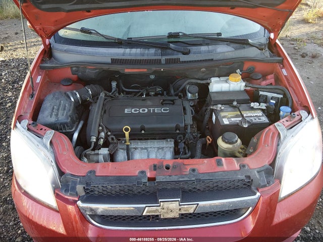 2011 Chevrolet Aveo Lt W/1lt მანქანა იყიდება აუქციონზე, vin: KL1TD5DE4BB186788, აუქციონის ნომერი: 46189255