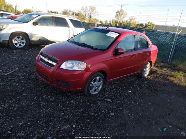 2011 Chevrolet Aveo Lt W/1lt მანქანა იყიდება აუქციონზე, vin: KL1TD5DE4BB186788, აუქციონის ნომერი: 46189255