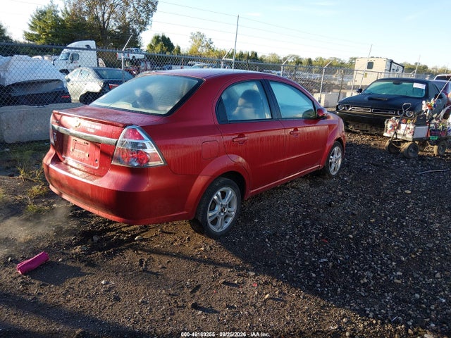 2011 Chevrolet Aveo Lt W/1lt მანქანა იყიდება აუქციონზე, vin: KL1TD5DE4BB186788, აუქციონის ნომერი: 46189255